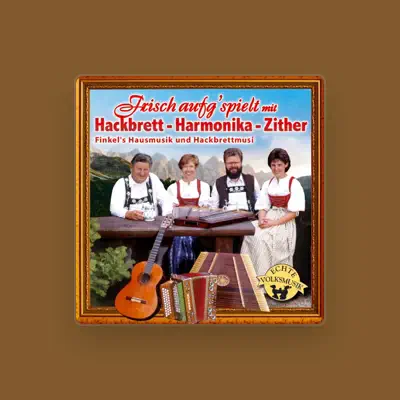 Listen to Finkel's Hausmusik und Hackbrettmusi, watch music videos, read bio, see tour dates & more!