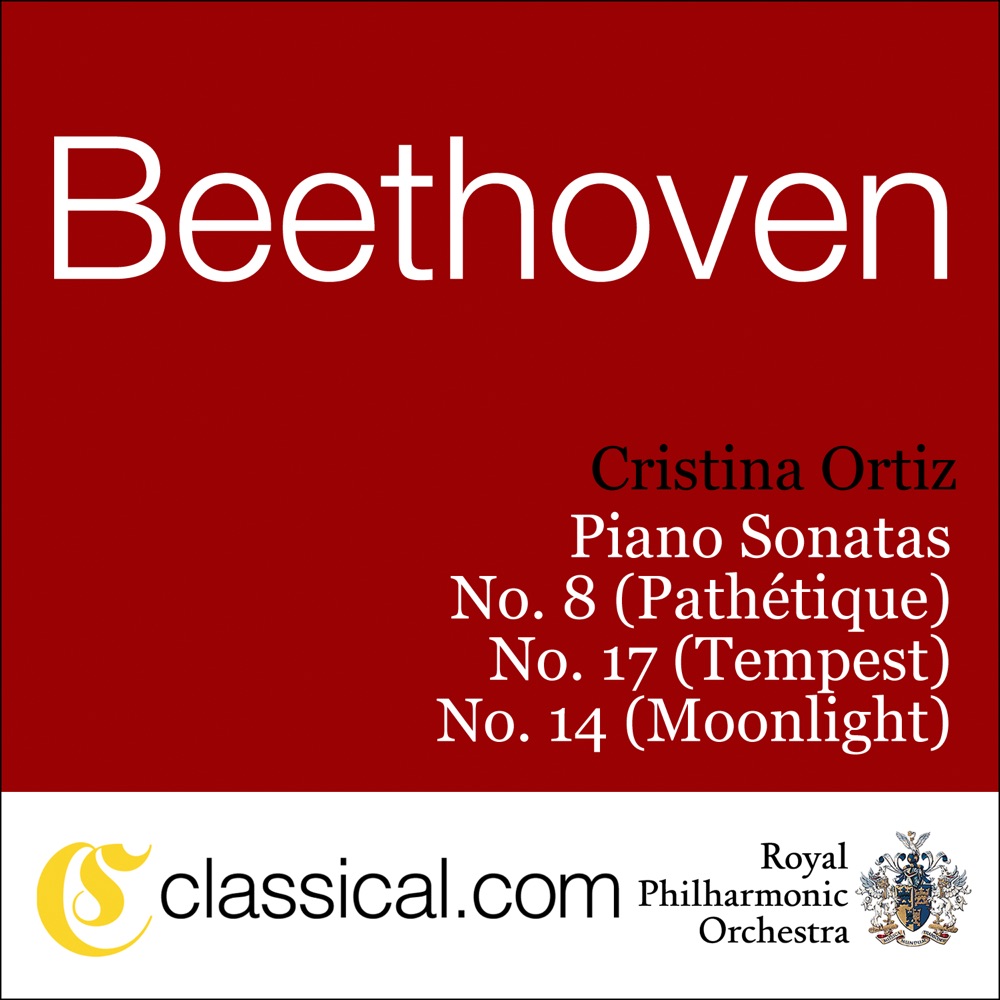 Обложка альбома «Ludwig Van Beethoven, Piano Sonata No. 8 In C Minor, Op. 13 (Pathétique)» — Cristina Ortiz