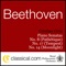 Piano Sonata No. 14 In C Sharp Minor, Op. 27 No. 2 (Moonlight) - Allegretto artwork