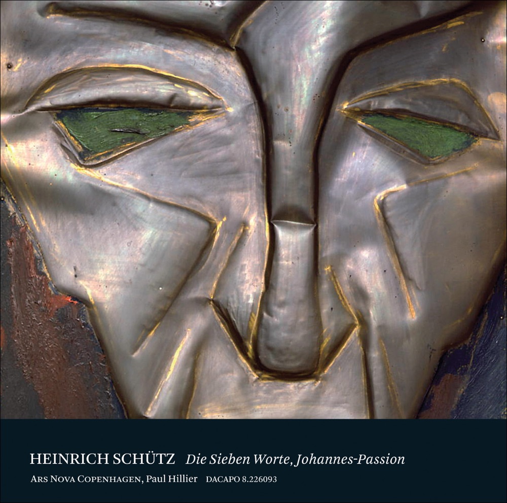 Обложка альбома «Schutz: Die Sieben Worte Jesu Christe am Kreuz - Johannes-Passion» — Paul Hillier, Else Torp, Jakob Bloch Jespersen, Juliane Laake, Johan Linderoth, Linnea Lomholt, Adam Riis, Sarah Perl, Eric Lindblom, Erik Bjorkqvist, Ian Price, Ars Nova Copenhagen & Leif Meyer