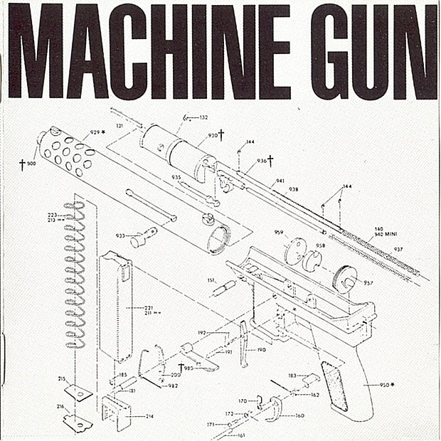 Обложка альбома «Machine Gun» — Bil Bryant, Thomas Chapin, John Richey, Robert Musso & Machine Gun