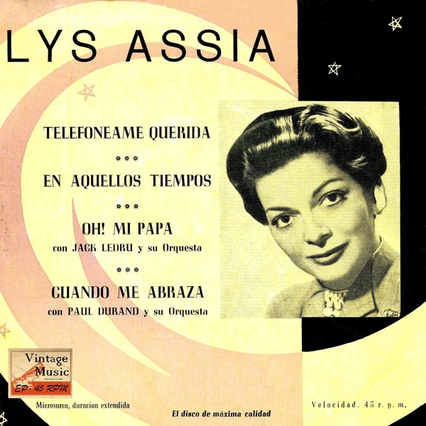 Vintage French Song No. 138 : Oh! Mon papa - EP artwork