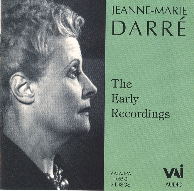 Обложка альбома «Jeanne-Marie Darre - The Early Recordings» — Jeanne-Marie Darre