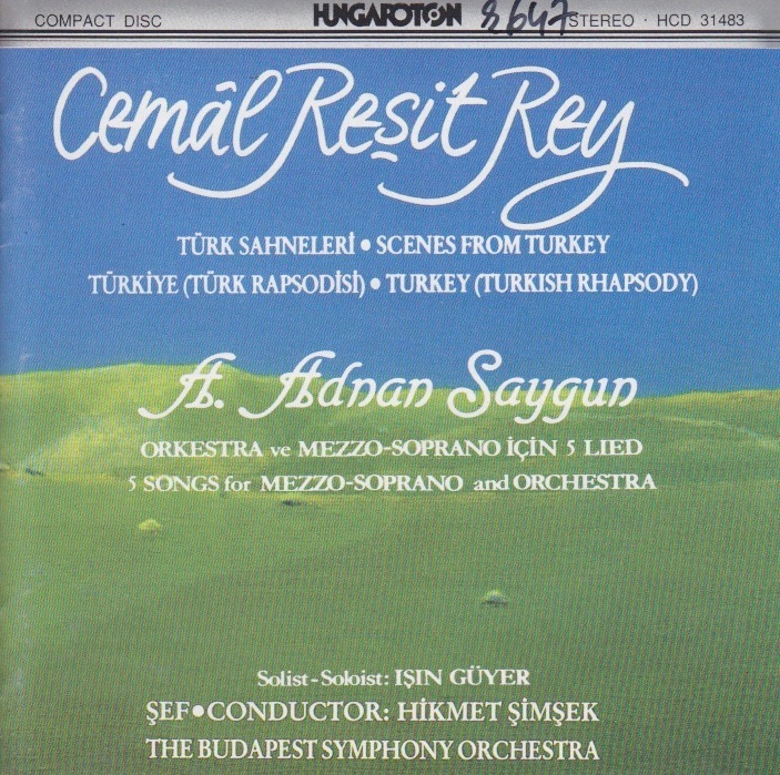 Обложка альбома «Turkish Orchestral Works» — Isin Güyer, Budapest Symphony Orchestra & Hikmet Şimşek