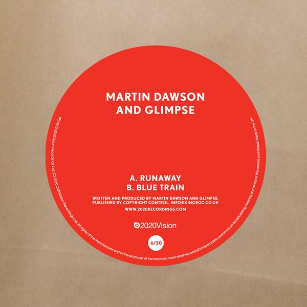 Обложка альбома «Runaway / Blue Train - Single» — Martin Dawson & Glimpse