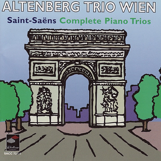 Обложка альбома «Saint-Saëns: Complete Piano Trios» — Altenberg Trio Wien