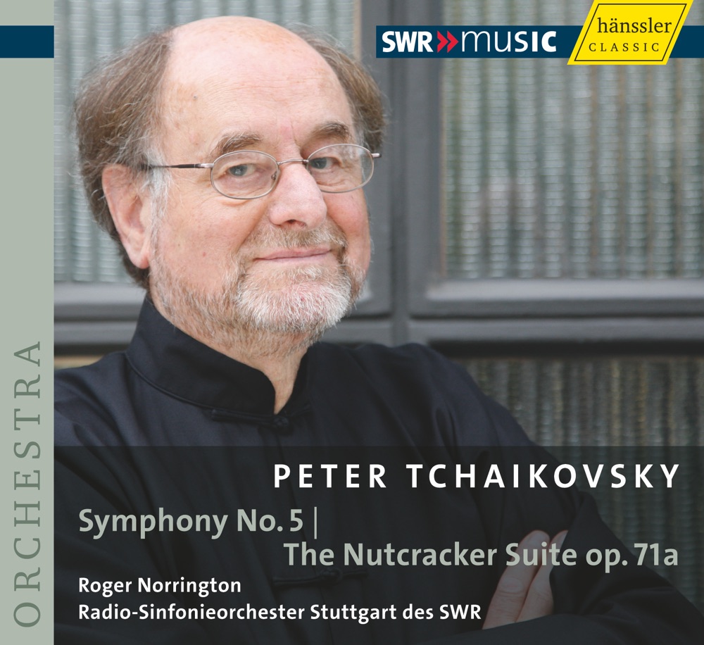 Обложка альбома «Tchaikovsky, P.: Symphony No. 5 - the Nutcracker Suite» — Sir Roger Norrington & South West German Radio Symphony Orchestra