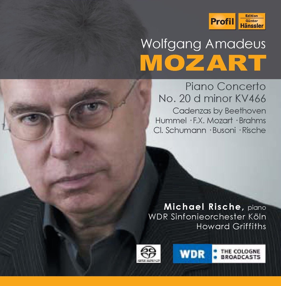 Обложка альбома «Mozart: Piano Concerto No. 20» — Howard Griffiths, West German Radio Symphony Orchestra & Michael Rische