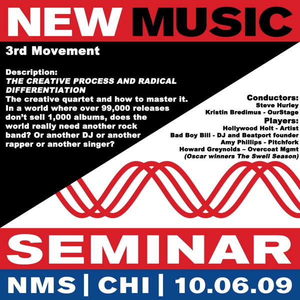 Cover of New Music Seminar - Chicago - 10/6/09 (3rd Movement - The Creative Process and Radical Differentiation)