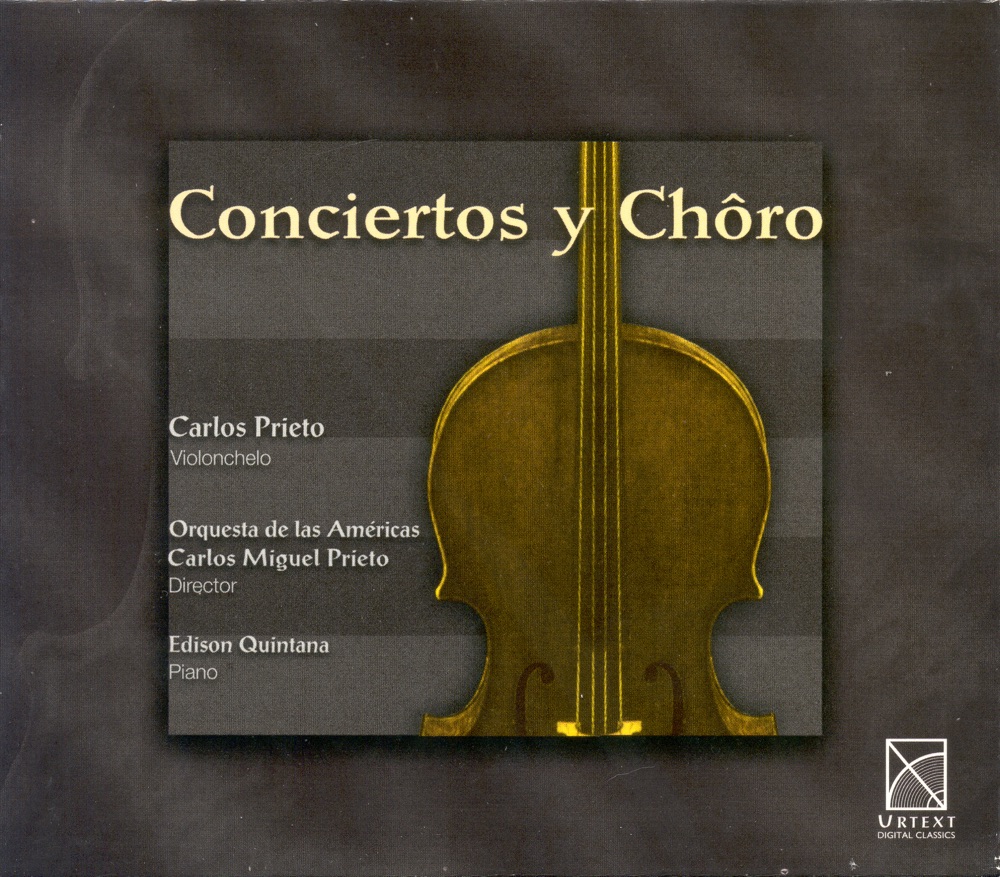 Обложка альбома «Chavez, C.: Madrigal - Guarnieri, C.: Choro - Ibarra, F.: Cello Concerto» — Carlos Miguel Prieto & Edison Quintana