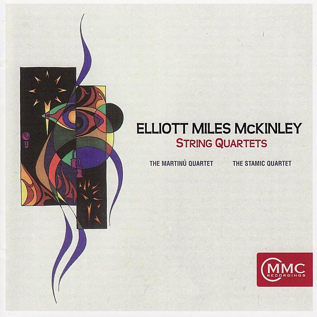Обложка альбома «McKinley: String Quartets» — Elliott Miles McKinley, Martinů Quartet & The Stamic Quartet
