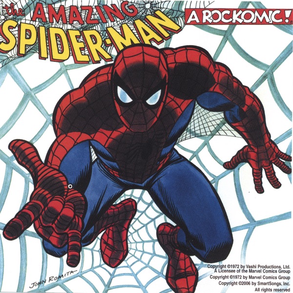 Обложка альбома «The Amazing Spider-Man: A Rockomic!» — The Amazing Spider-Man