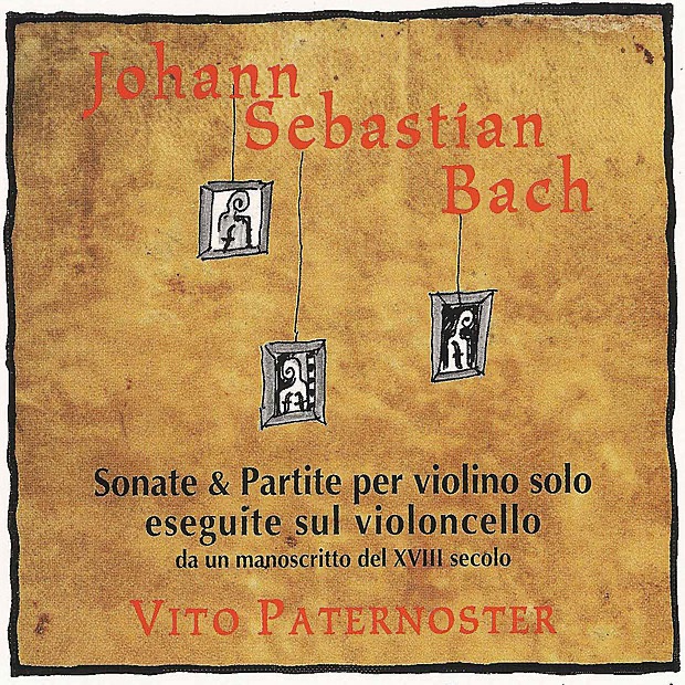 Обложка альбома «Bach Sonatas and Partitas for Solo Violin» — Vito Paternoster