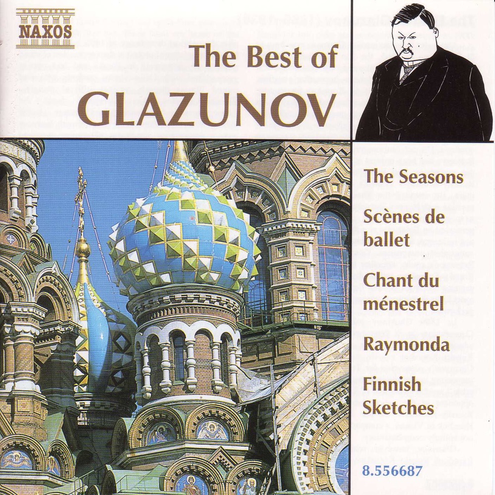 Обложка альбома «Glazunov (The Best Of)» — Moscow Symphony Orchestra & Ilya Kaler