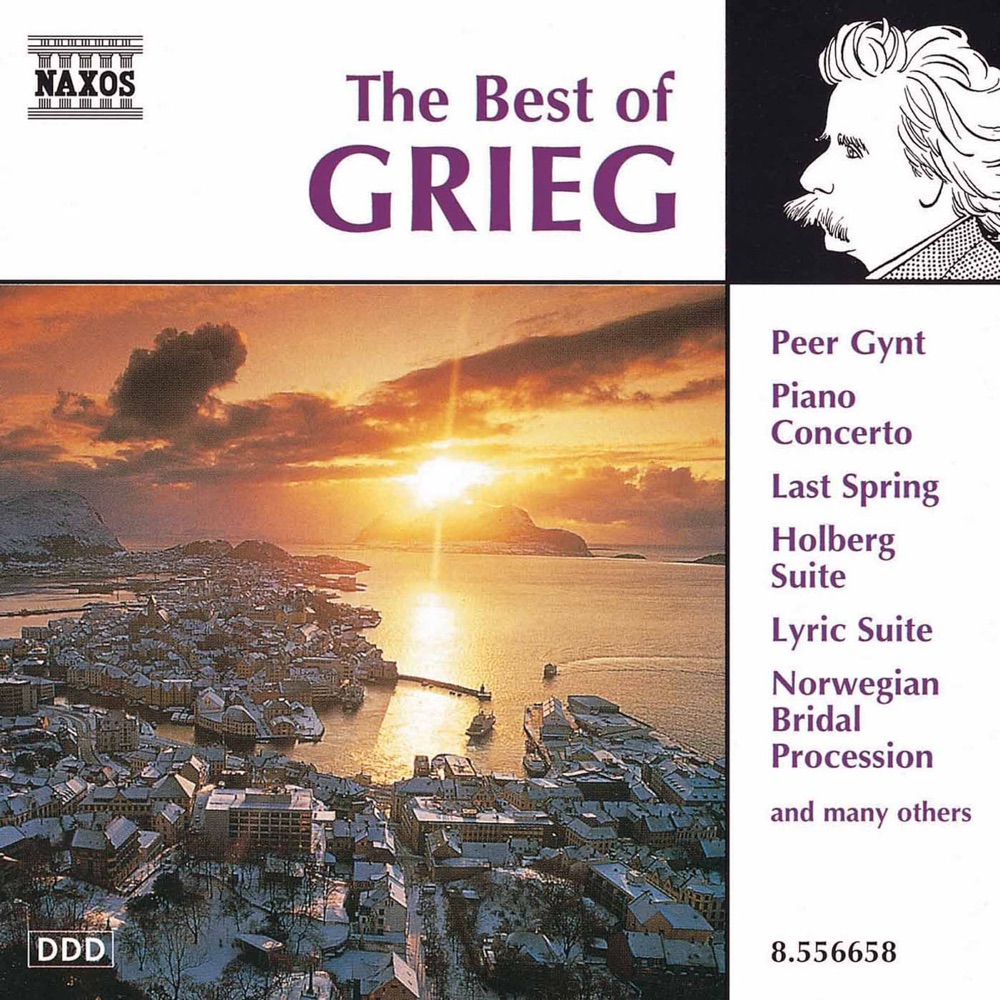 Обложка альбома «Grieg: The Best of Grieg» — Jenő Jandó, Capella Istropolitana, Richard Edlinger, Stephen Gunzenhauser & Camerata Cassovia