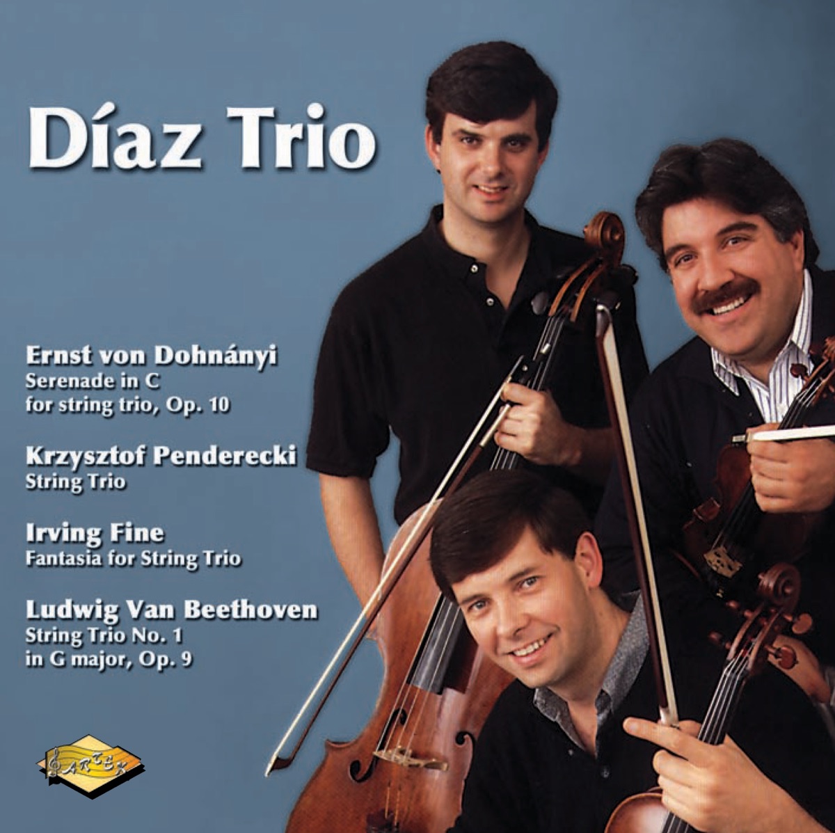 Dohnanyi - Penderecki - Fine - Beethoven: String Trios cover art
