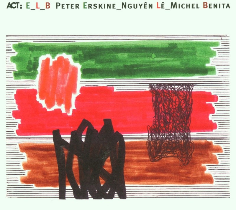 Обложка альбома «E_L_B» — Michel Benita, Nguyên Lê & Peter Erskine