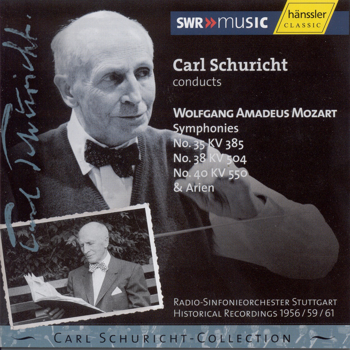 Mozart: Symphonies Nos. 25, 28, and 40 and Arias (1956 - 1959 - 1961)