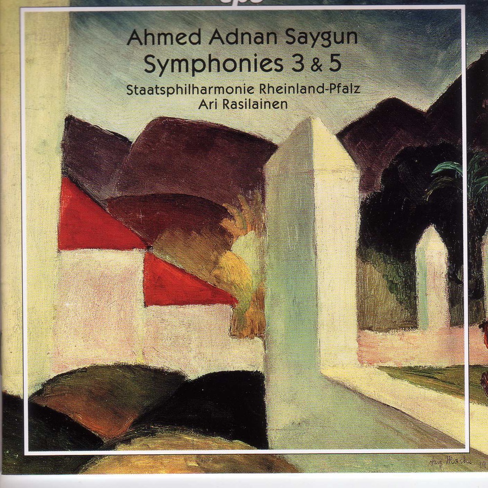 Обложка альбома «Saygun: Symphonies Nos. 3 and 5» — Ari Rasilainen & Rheinland-Pfalz State Philharmonic Orchestra
