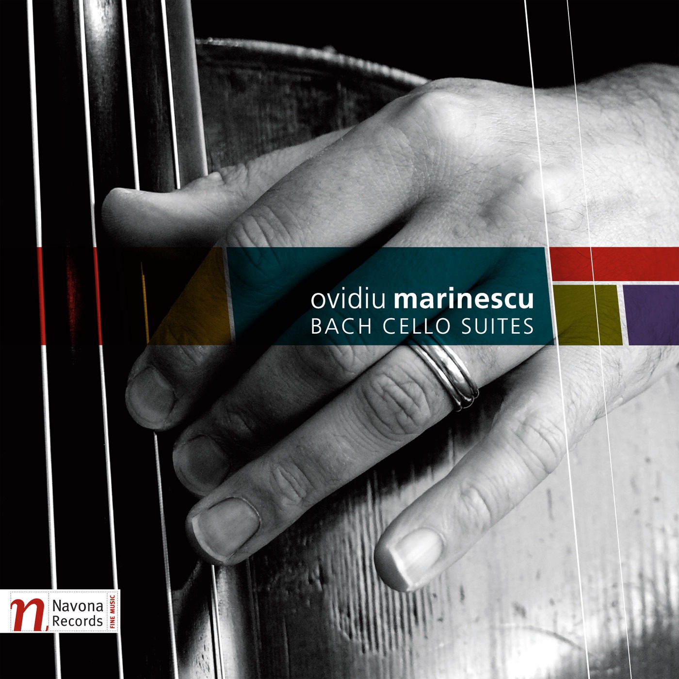 Bach: Cello Suites by Ovidiu Marinescu album cover