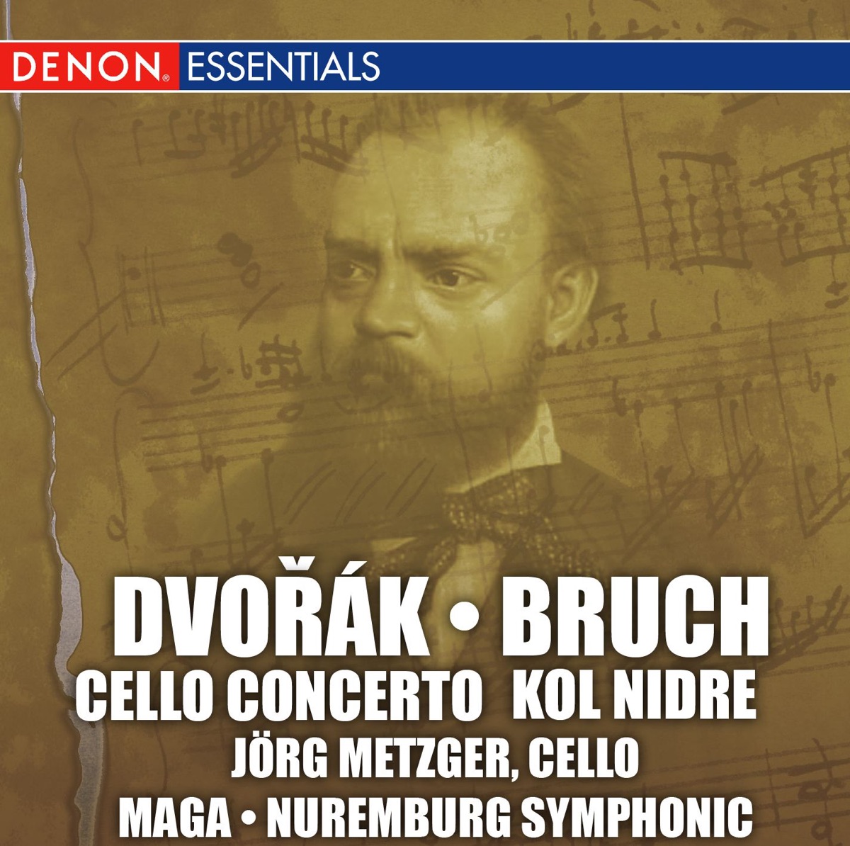 Dvořák & Bruch: Cello Concerto, Kol Nidre cover art