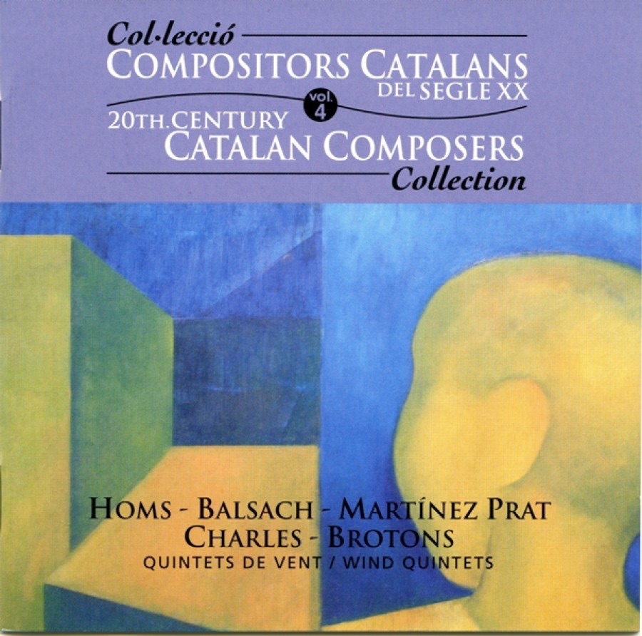 Обложка альбома «Compositores Catalanes, Vol. 4» — Christian Farroni, Disa English, Larry Passin, David B. Thompson & Silvia Coricelli