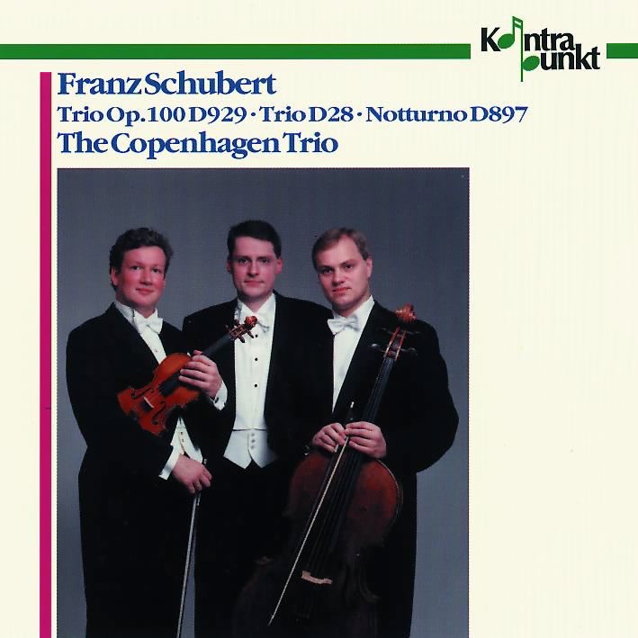 Обложка альбома «Schubert: Trios» — The Copenhagen Trio, Søren Elbæk, Morten Mogensen & Troels Svane