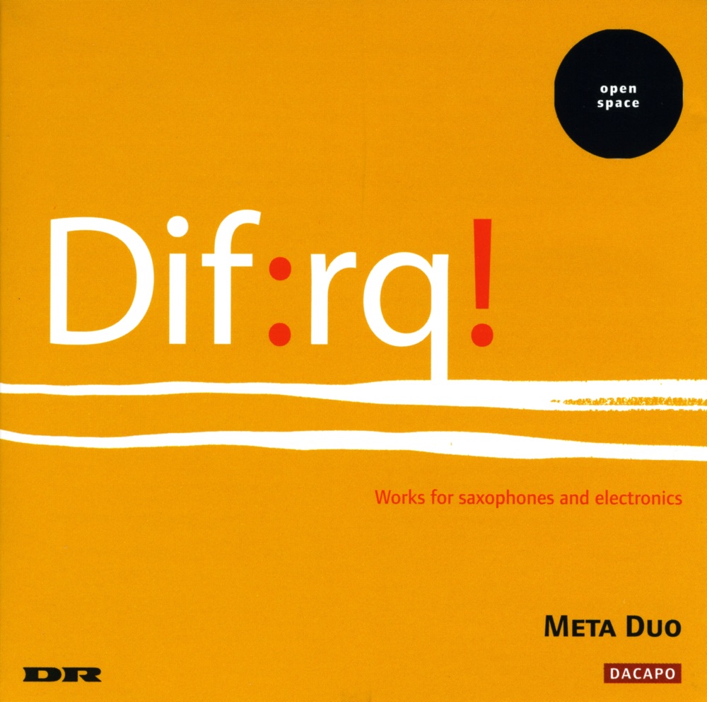 Обложка альбома «Frounberg - Horsving - Teglbjaerg - Olsen - Rasmussen: Works for Saxophones and Electronics» — Meta Duo