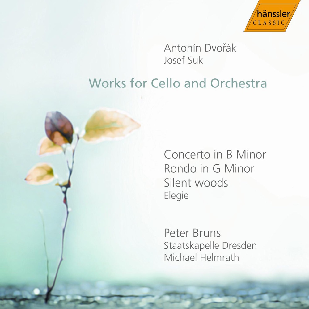 Обложка альбома «Dvorak: Cello Concerto - Suk: Rondo In G Minor - Elegie» — Staatskapelle Dresden, Michael Helmrath, Peter Bruns & Kai Vogler