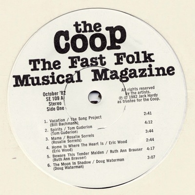The CooP - The Fast Folk Musical Magazine (Vol. 1, No. 9)