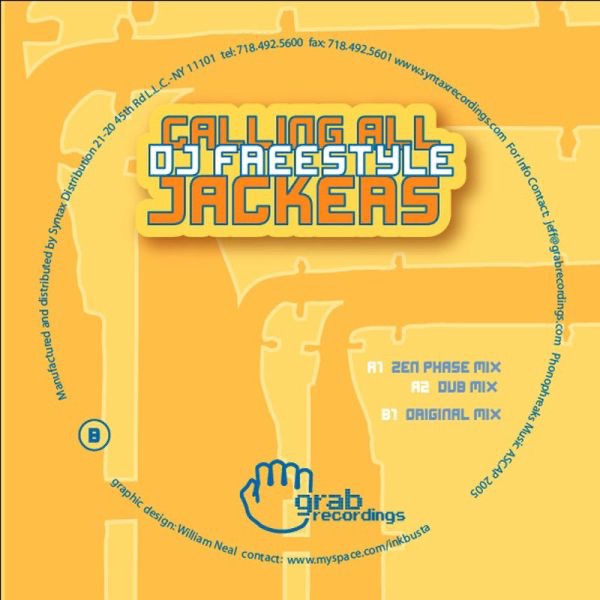 Обложка альбома «Calling All Jackers - EP» — DJ Freestyle