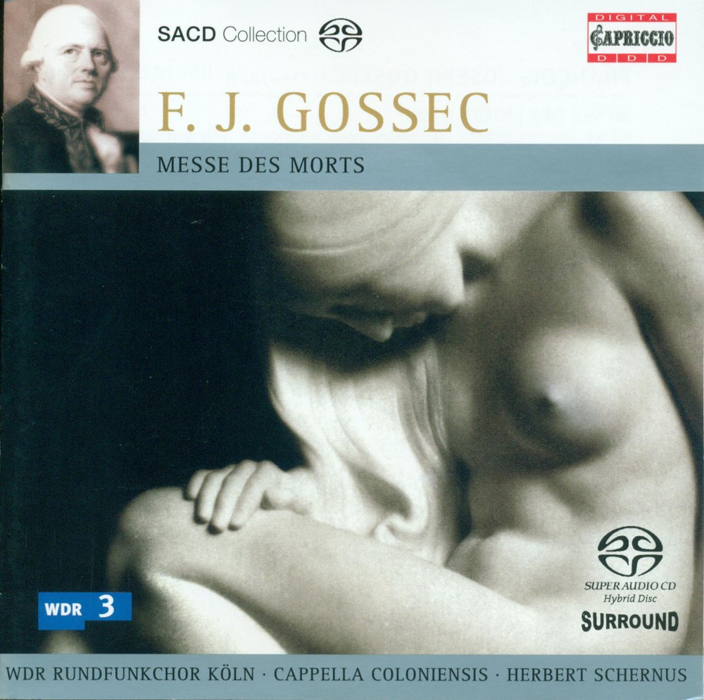 Обложка альбома «Gossec: Grande messe des morts» — Alessandro Corbelli, Cappella Coloniensis & Herbert Schernus