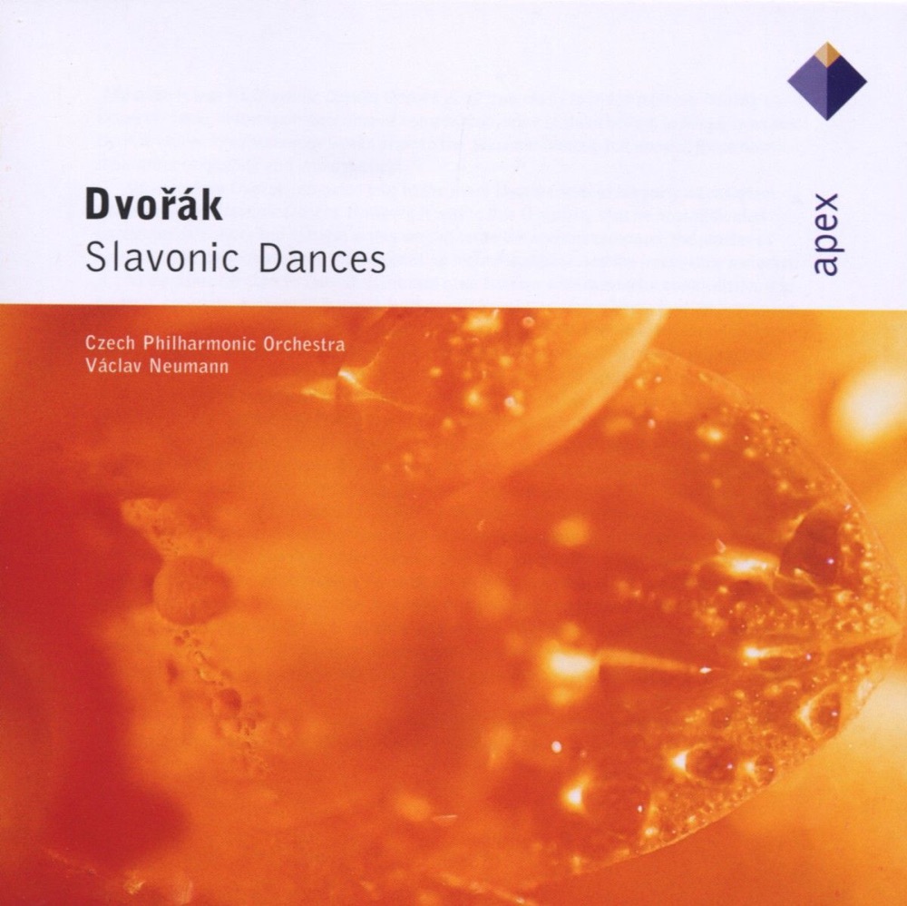 Обложка альбома «Dvorák: Slavonic Dances Op. 46» — Czech Philharmonic & Václav Neumann