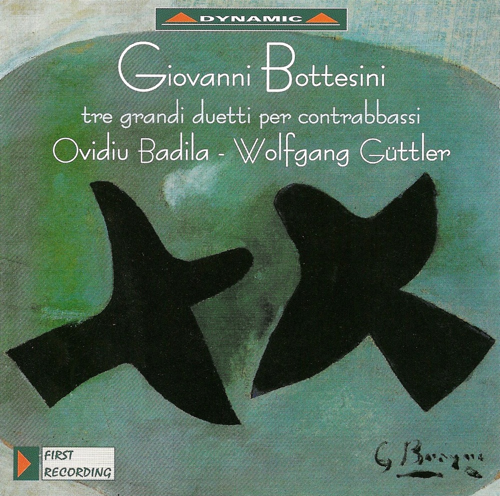 Обложка альбома «Bottesini: 3 Duets for Double Bass» — Ovidiu Badila & Wolfgang Guttler