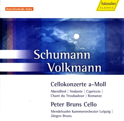 SCHUMANN, R. - VOLKMANN, F.R.: Cello Concertos