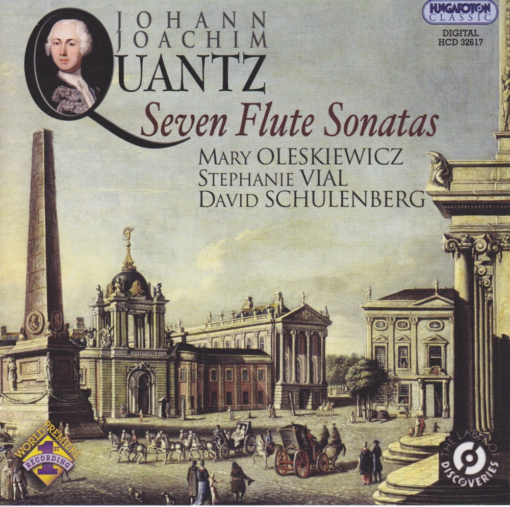 Обложка альбома «Seven Flute Sonatas» — Johann Joachim Quantz, Mary Oleskiewicz, David Schulenberg & Stephanie Vial