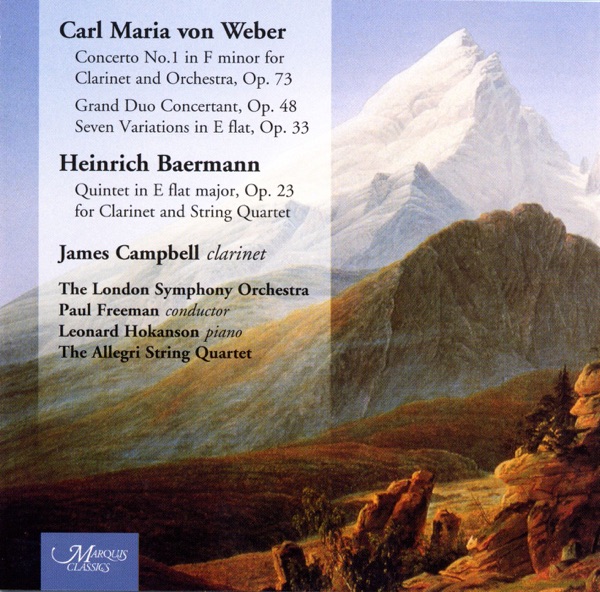 Weber & Baermann - Allegri String Quartet, James Campbell, Leonard Hokanson, London Symphony Orchestra & Paul Freeman