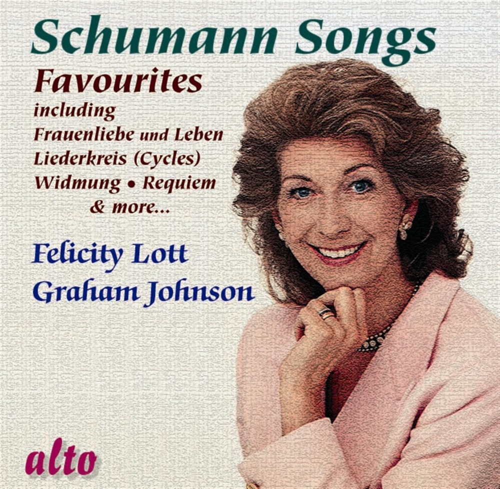 Обложка альбома «Schumann Favourite Songs» — Dame Felicity Lott & Graham Johnson