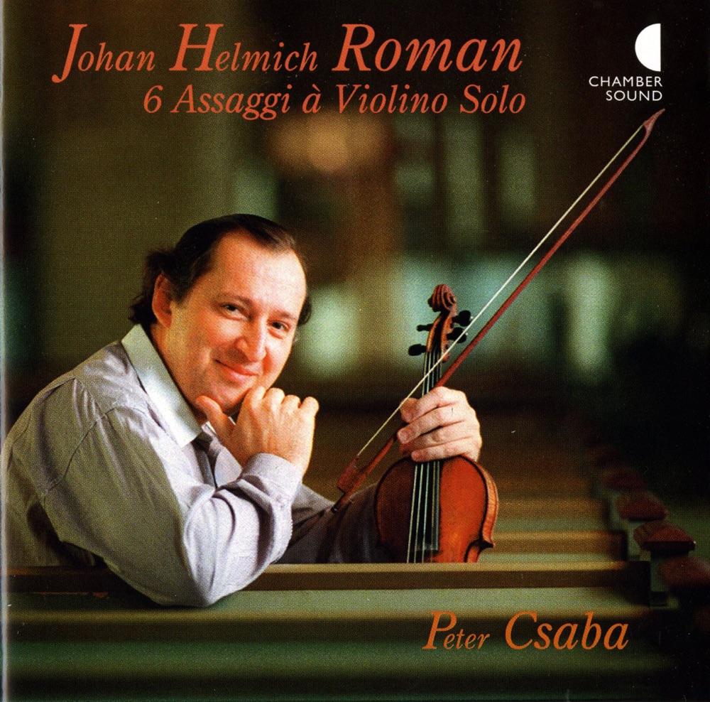 Обложка альбома «Roman: 6 Assaggi a Violino Solo» — Peter Csaba