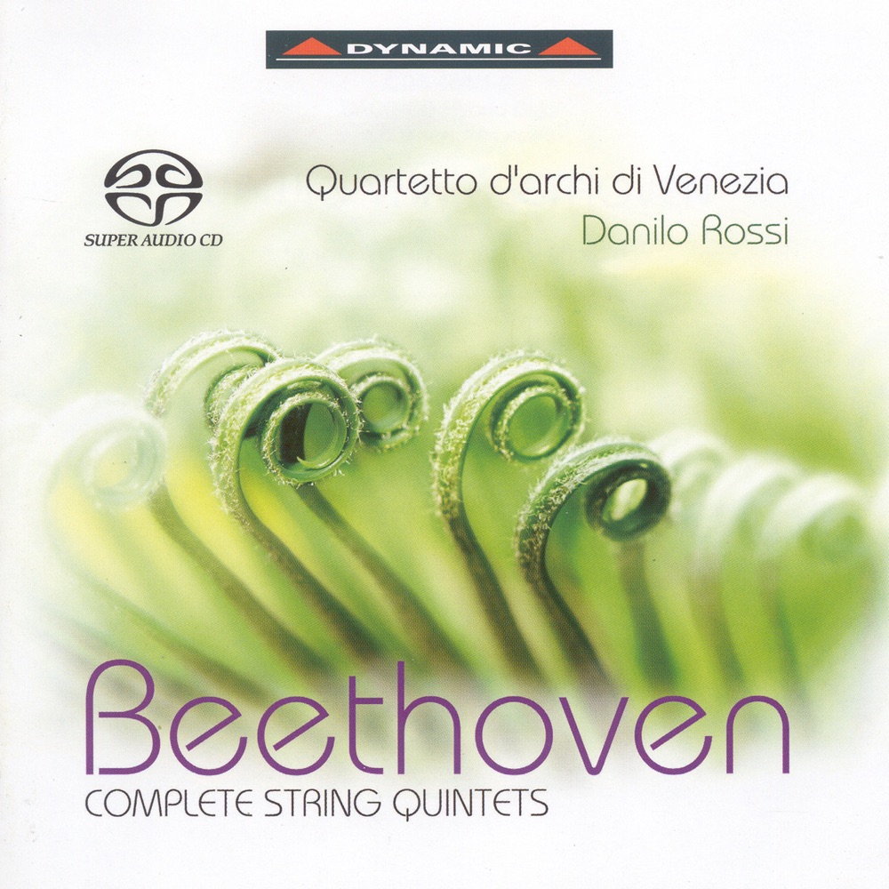 Обложка альбома «Beethoven: Complete String Quintets» — Quartetto d'Archi di Venezia