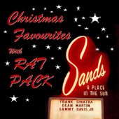 Cover art for Christmas Favourites with the Rat Pack by Various Artists