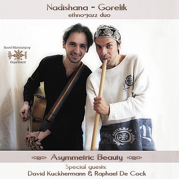 Обложка альбома «Asymmetric Beauty (feat. David Kuckhermann & Raphael De Cock)» — Nadishana & Gorelik