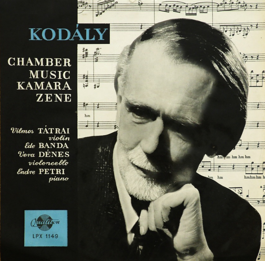 Обложка альбома «Chamber Music - Kamarazene» — Vilmos Tátrai, Ede Banda, Vera Dénes & Endre Petri