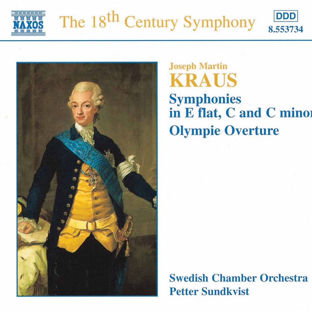 Обложка альбома «Kraus: Symphonies, Vol. 1» — Petter Sundkvist