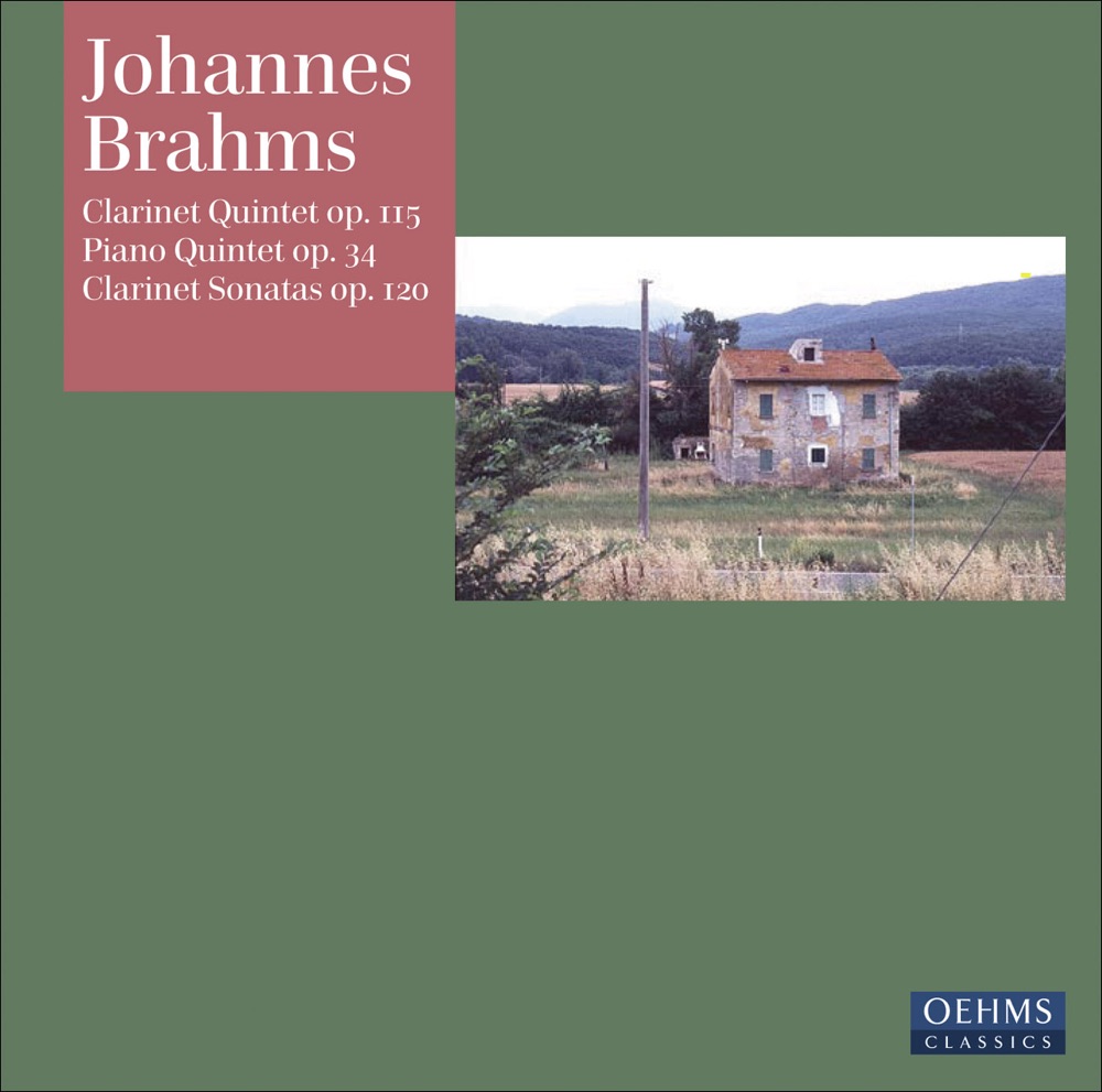 Обложка альбома «Brahms, J.: Clarinet Quintet - Piano Quintet - Clarinet Sonatas Nos. 1 and 2» — Hartmut Rohde, Ralph Manno, Guido Schiefen, Michaela Paetsch-Neftel, Rahel Cunz & Alfredo Perl