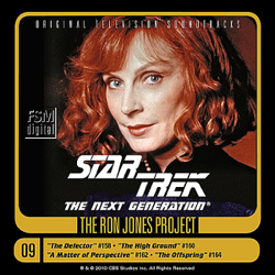 Star Trek: The Next Generation 9: The Defector / The High Ground / A Matter of Perspective / The Offspring (Original Television Soundtrack) - Ron Jones Cover Art
