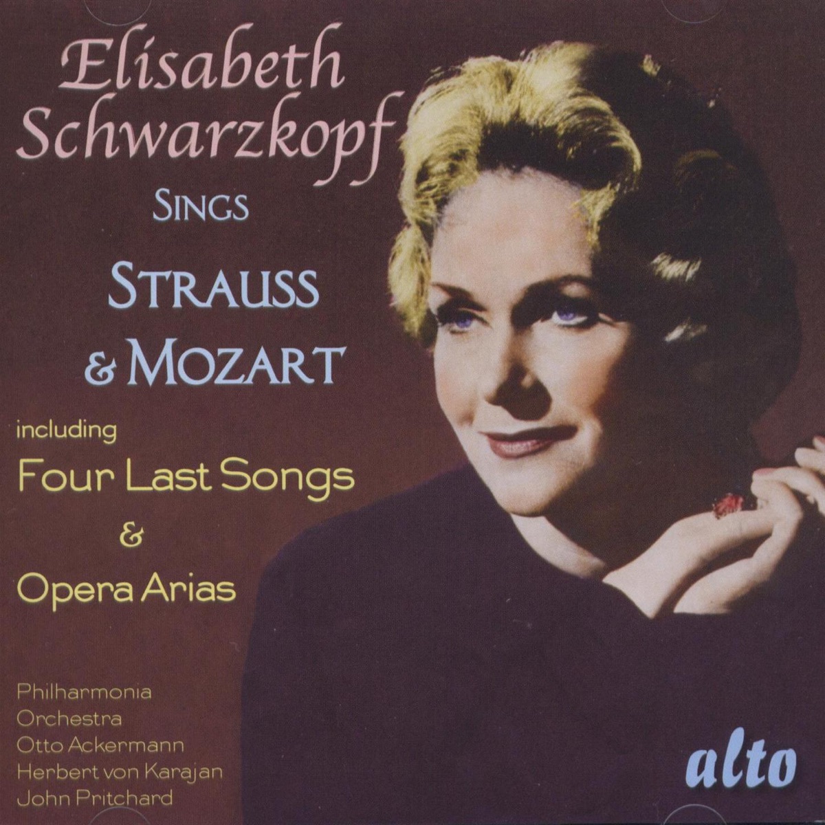 Elisabeth Schwarzkopf sings Strauss & Mozart cover art