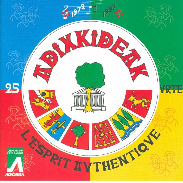 L'esprit authentique (Choeurs d'hommes du Pays Basque) album cover