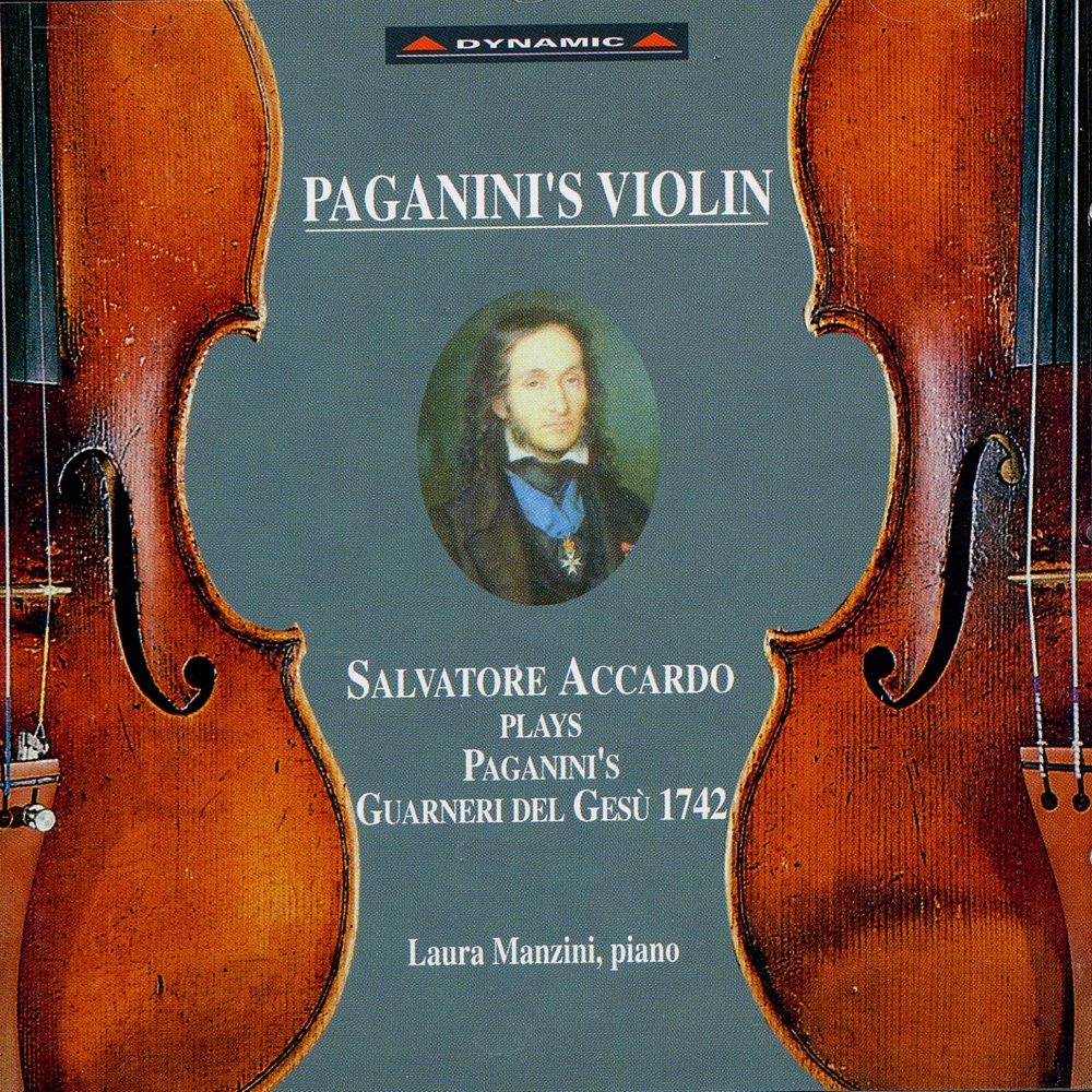 Обложка альбома «Paganini's Violin - Salvatore Accardo Plays Paganini's Guarneri del Gesù 1742» — Salvatore Accardo & Laura Manzini