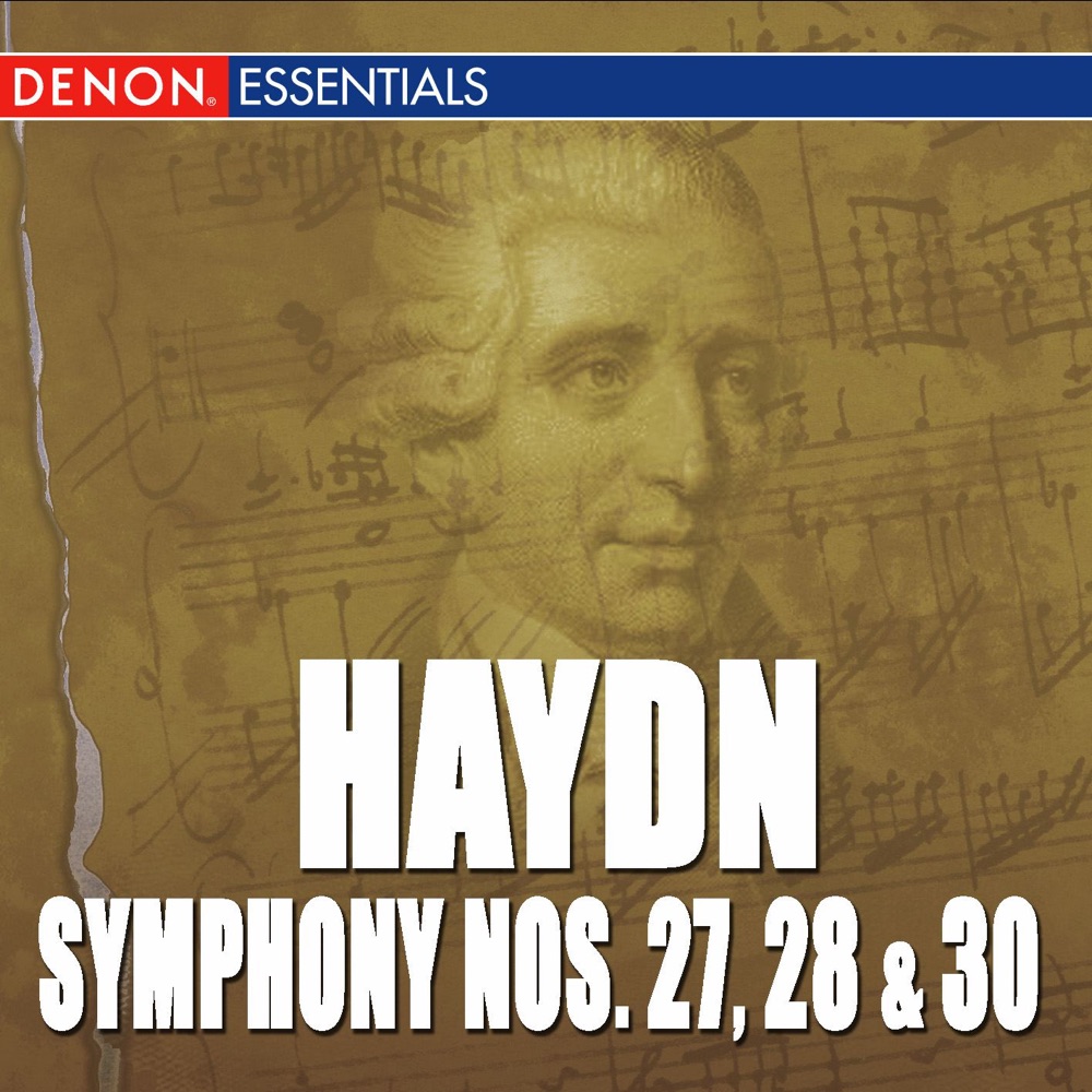 Обложка альбома «Haydn: Symphony Nos. 27, 28 & 30» — Salzburg Chamber Orchestra & Alexander von Pitamic